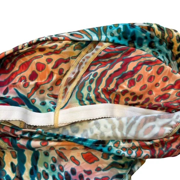 Beyond Swim Cristiano Printed One-Shoulder One-Piece Swimsuit, Sz 10 - Picture 7 of 10